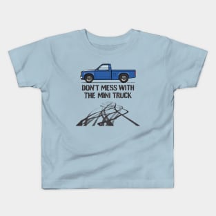 Burning Out Blue Kids T-Shirt